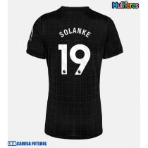 Camisa de Futebol Tottenham Hotspur Dominic Solanke #19 Equipamento Secundário Mulheres 2025-26 Manga Curta